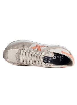 Zapatillas Munich Massana Sky 192 Beige para Mujer