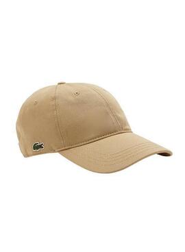 Gorra Lacoste Unisex Algodón Ecológico Tostado