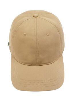 Gorra Lacoste Unisex Algodón Ecológico Tostado
