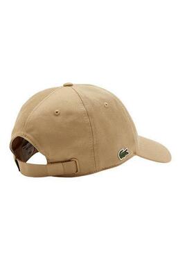 Gorra Lacoste Unisex Algodón Ecológico Tostado