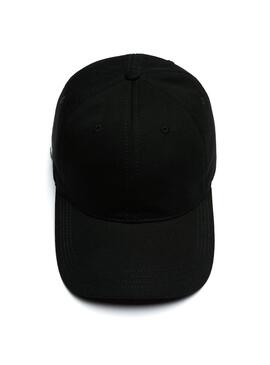 Gorra Lacoste Sarga Negro para Hombre