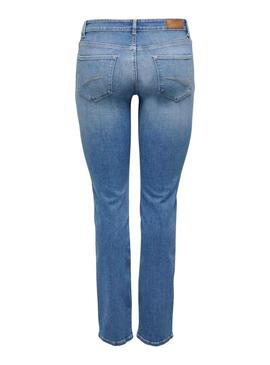 Pantalon Vaquero Only Alicia Mid Denim para Mujer