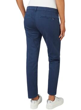 Pantalones Pepe Jeans Maura Marino para Mujer