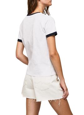 Camiseta Pepe Jeans Moni Blanco para Mujer