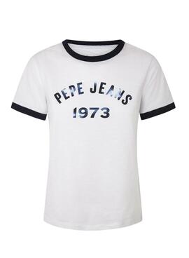 Camiseta Pepe Jeans Moni Blanco para Mujer