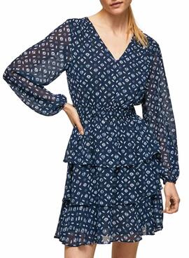 Vestido Pepe Jeans Eyra Marino para Mujer