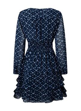 Vestido Pepe Jeans Eyra Marino para Mujer