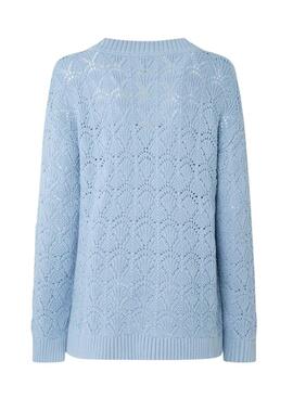 Jersey Pepe Jeans Terra Azul para Mujer