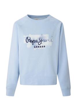 Sudadera Pepe Jeans Goldie Azul para Mujer