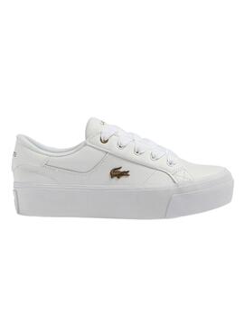 Zapatillas Lacoste Ziane Platform Blanco Mujer