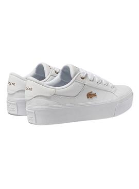 Zapatillas Lacoste Ziane Platform Blanco Mujer