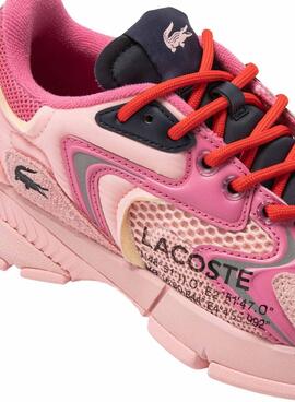 Zapatillas Lacoste L003 Neo Rosa Para Mujer