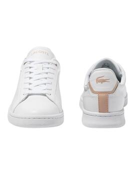 Zapatillas Lacoste Carnaby Pro Blancas Para Mujer