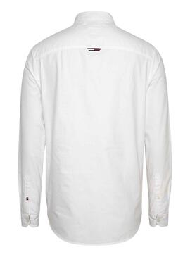 Camisa Tommy Jeans Classic Blanco para Hombre