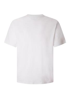 Camiseta Pepe Jeans Rafa Blanco para Hombre