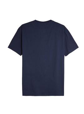 Camiseta Tommy Jeans Circular Marino Hombre