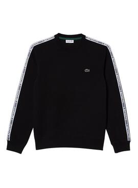 Sudadera Lacoste Streetwear Negro para Hombre