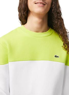 Sudadera Lacoste Classic Fit Blanco para Hombre