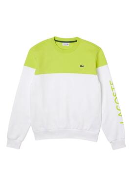 Sudadera Lacoste Classic Fit Blanco para Hombre