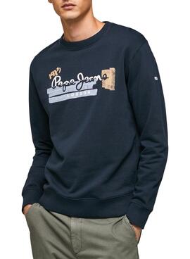 Sudadera Pepe Jeans Alexander Marino para Hombre