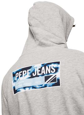 Sudadera Pepe Jeans Archie Gris para Hombre