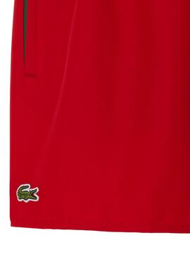 Bañador Lacoste Secado Rápido Rojo para Hombre