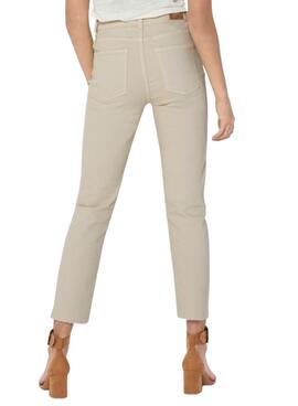 Pantalón Only Emily Beige para Mujer 