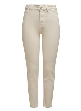 Pantalón Only Emily Beige para Mujer 