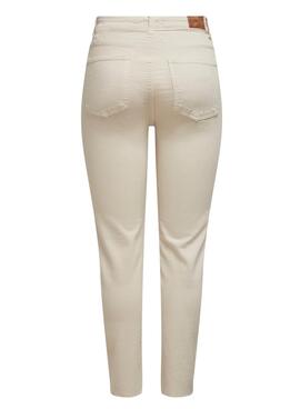 Pantalón Only Emily Beige para Mujer 