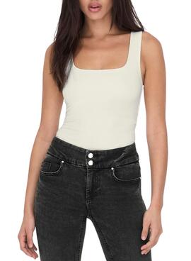 Top Only Lea Blanco para Mujer