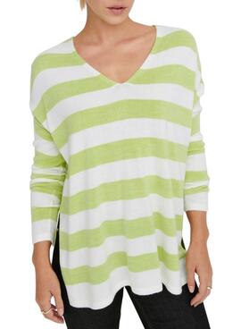 Jersey Only Amalia Verde Para Mujer