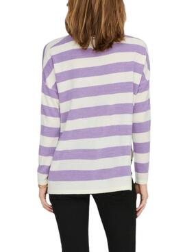 Jersey Only Amalia Morado Para Mujer