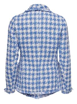 Blazer Only Essie Leela Azul Para Mujer