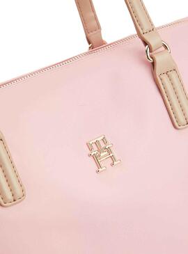 Bolso Tommy Hilfiger Poppy Tote Rosa para Mujer