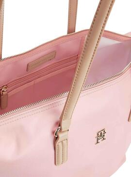 Bolso Tommy Hilfiger Poppy Tote Rosa para Mujer