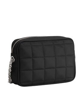 Bolso Calvin Klein Jeans Quilt Negro para Mujer