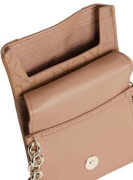 Bolso Movil Calvin Klein Jeans Beige para Mujer