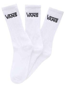 Calcetines Vans Classic 3Pack Blanco