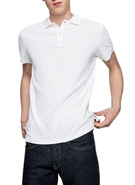 Polo Pepe Jeans Vincent Blanco para Hombre