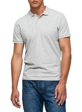 Polo Pepe Jeans Vincent Gris para Hombre