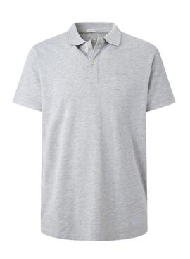 Polo Pepe Jeans Vincent Gris para Hombre