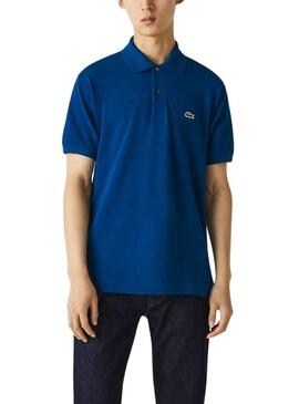 Polo Lacoste Basico Azulon para Hombre