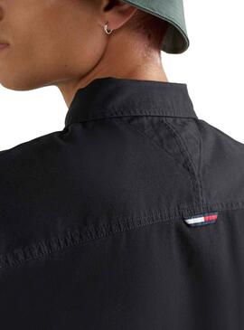 Sobrecamisa Tommy Jeans Classic Negro para Hombre