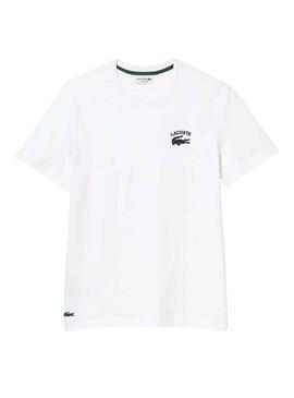 Camiseta Lacoste Embroidery Blanco para Hombre