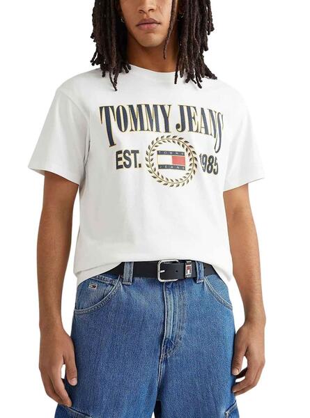 Camiseta Tommy Jeans Luxe II Blanco para