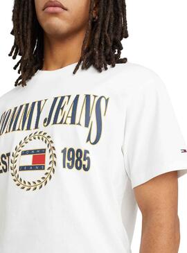 Camiseta Tommy Jeans Luxe II Blanco para Hombre