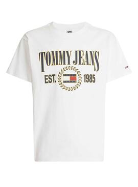 Camiseta Tommy Jeans Luxe II Blanco para Hombre