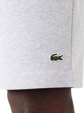 Bermudas Lacoste Basic Jogger Gris para Hombre