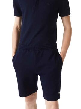 Bermudas Lacoste Jogger Basic Marino para Hombre