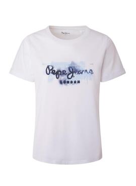 Camiseta Pepe Jeans Goldie Blanco para Mujer